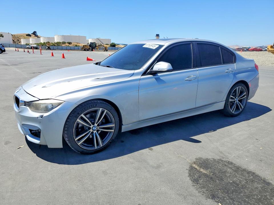 2014 BMW 3er VIN WBA3A5G56ENP27160 COPART salvage auction — FRONT END, Ca - Salvage Certificate, sold $2,250 on 2026-08-10 (photo 1)