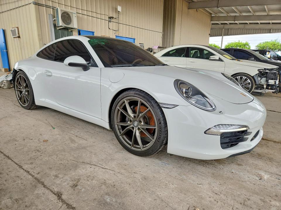 2014 Porsche 911 VIN WP0AA2A94ES106313 COPART salvage auction — REAR END, Fl - Cert Of Ttl-Rebuilt&Slvg Rbld, sold $40,000 on 2026-08-19 (photo 4)