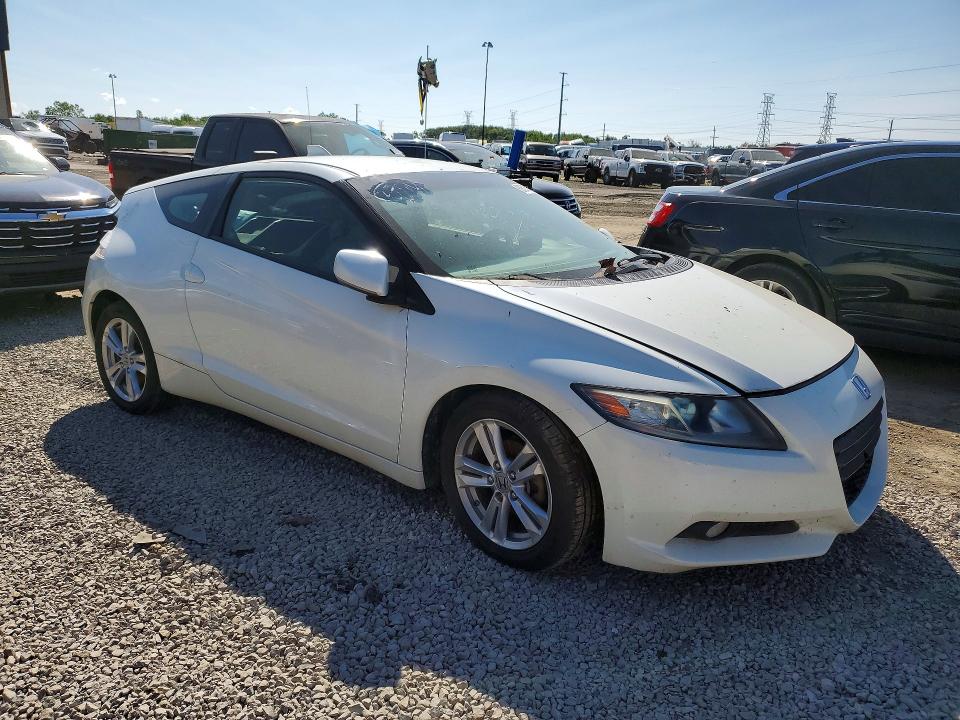 2012 Honda Cr-z VIN JHMZF1D69CS003481 COPART salvage auction — REAR END, Mi - Cert Of Title-Salvage Vehicle, sold $300 on 2026-07-31 (photo 4)