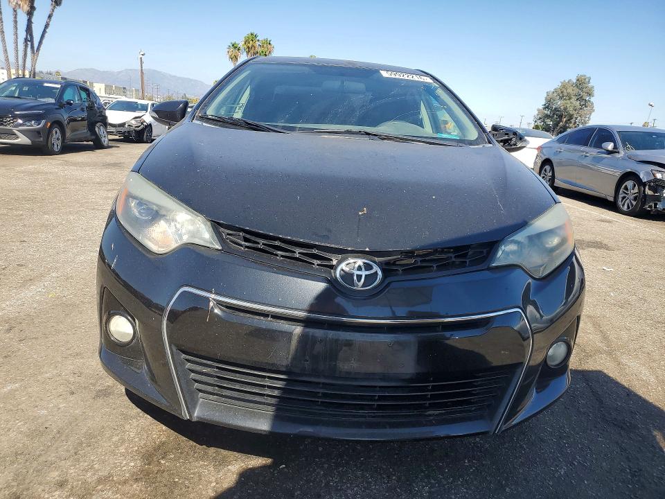 2015 Toyota Corolla VIN 5YFBURHE7FP180044 COPART salvage auction — VANDALISM, Ca - Salvage Certificate, sold $60 on 2026-07-21 (photo 5)
