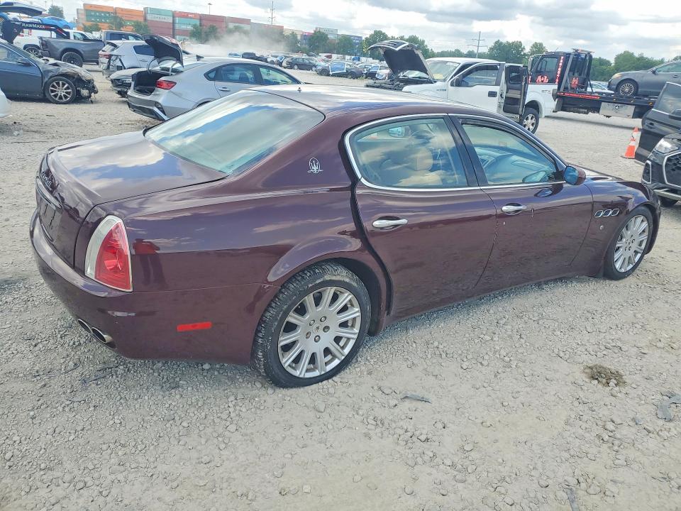 2005 Maserati Quattroporte VIN ZAMCE39A050018478 COPART salvage auction — MINOR DENT/SCRATCHES, OH - CERTIFICATE OF TITLE, sold $450 on 2026-07-28 (photo 3)