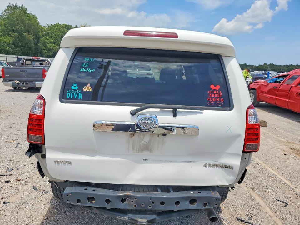 2009 Toyota 4runner VIN JTEZU14RX9K026533 COPART salvage auction — FRONT END, Ok - Cert Of Title-Salvage, sold $400 on 2026-07-21 (photo 6)