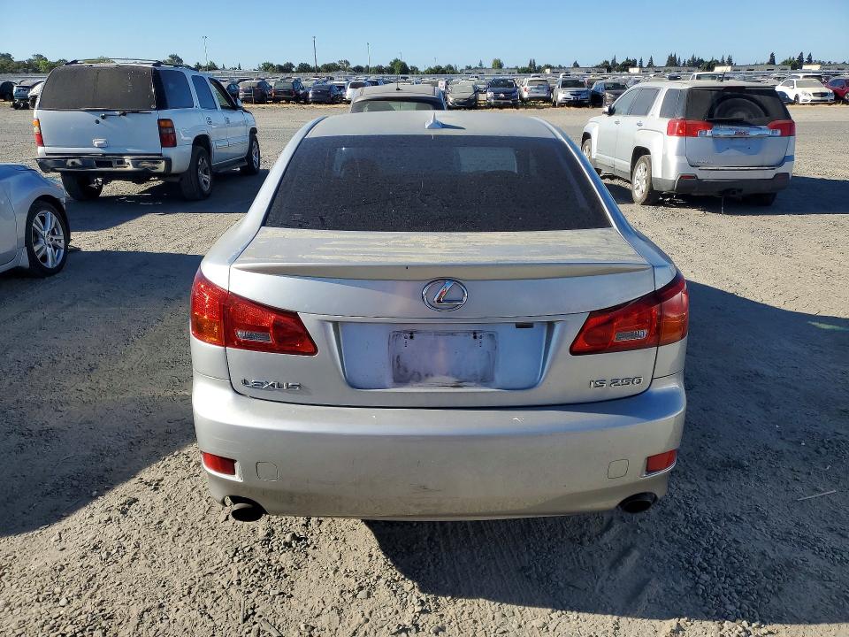 2007 Lexus Is 250 VIN JTHCK262475014703 COPART salvage auction — FRONT END, CA - SALVAGE CERTIFICATE, sold $15 on 2026-07-30 (photo 6)