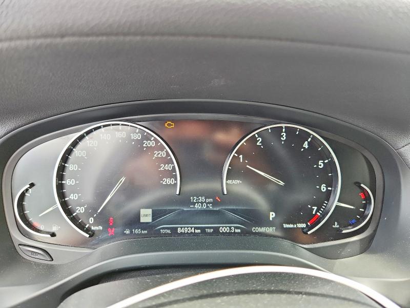 2021 BMW X3 VIN 5UXTY5C01M9E60561 COPART salvage auction — FRONT END, ON - PERMIT SALVAGE, sold $3,600 on 2026-07-21 (photo 9)