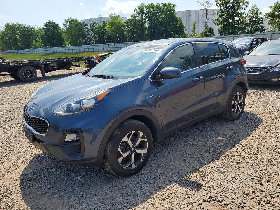 2020 Kia Sportage VIN KNDPMCAC4L7789522 COPART salvage auction — VANDALISM, NY - MV-907A SALVAGE CERTIFICATE, sold $275 on 2026-07-29 (photo 1)