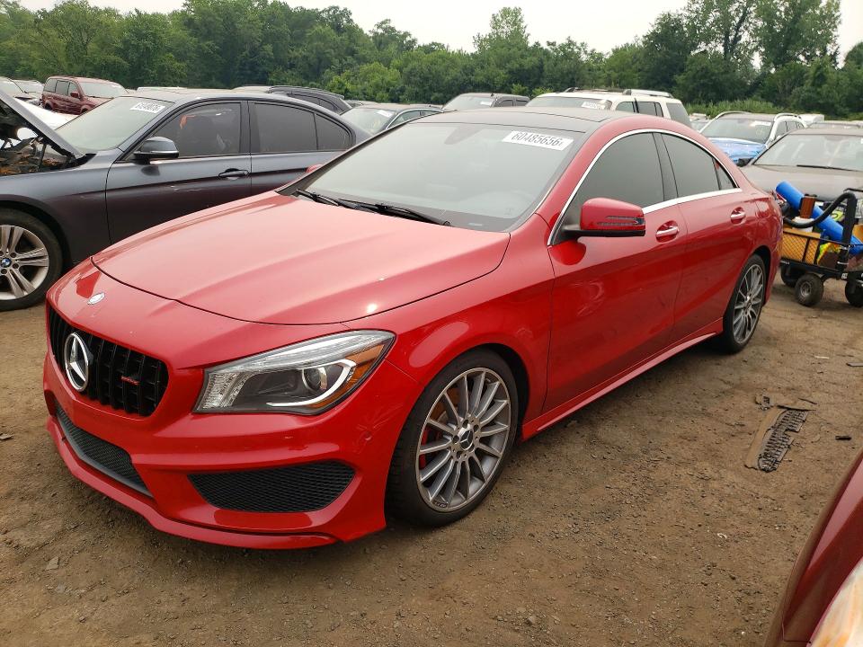 2016 Mercedes-benz Cla-class VIN WDDSJ4GB6GN336811 COPART salvage auction — UNDERCARRIAGE, CT - CERT OF TITLE-SALVAGE, sold $475 on 2026-07-21 (photo 1)