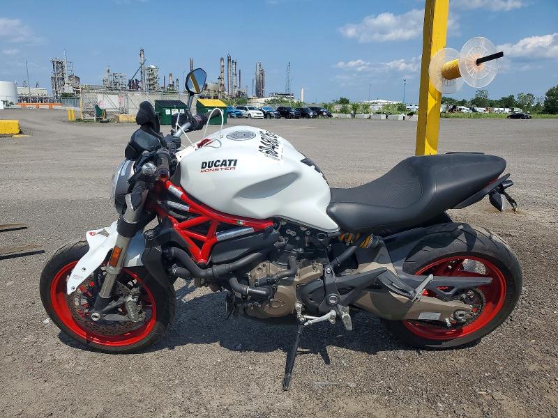 2015 Ducati Monster VIN ZDM1RBTS1FB014722 COPART salvage auction — FRONT END, Qc - Gravement Accidente, sold $1,150 on 2026-08-18 (photo 3)