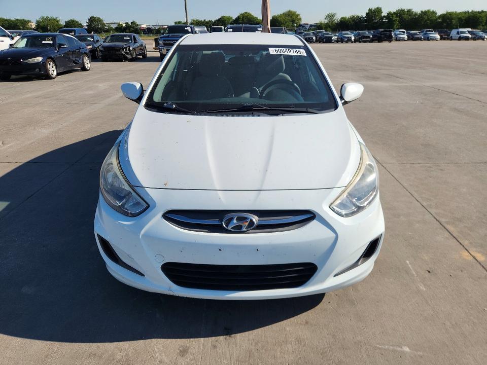 2016 Hyundai Accent VIN KMHCT4AE5GU075832 COPART salvage auction — NORMAL WEAR, Tx - Certificate Of Title, sold $350 on 2026-07-23 (photo 5)