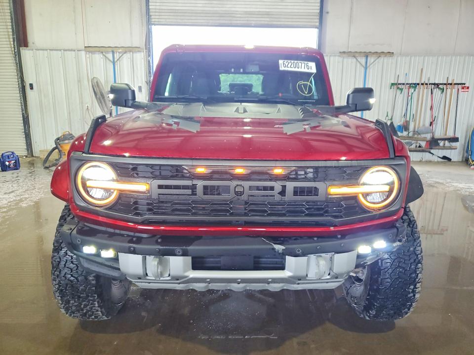 2025 Ford Bronco VIN 1FMEE0RR9SLB11183 COPART salvage auction — FRONT END, Ny - Mv-907A Salvage Certificate, sold $57,500 on 2026-07-28 (photo 5)