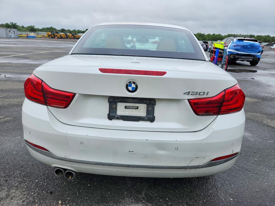 2018 BMW 4er VIN WBA4Z1C50JEC73464 COPART salvage auction — FRONT END, Ny - Mv-907A Salvage Certificate, sold $5,800 on 2026-08-07 (photo 6)