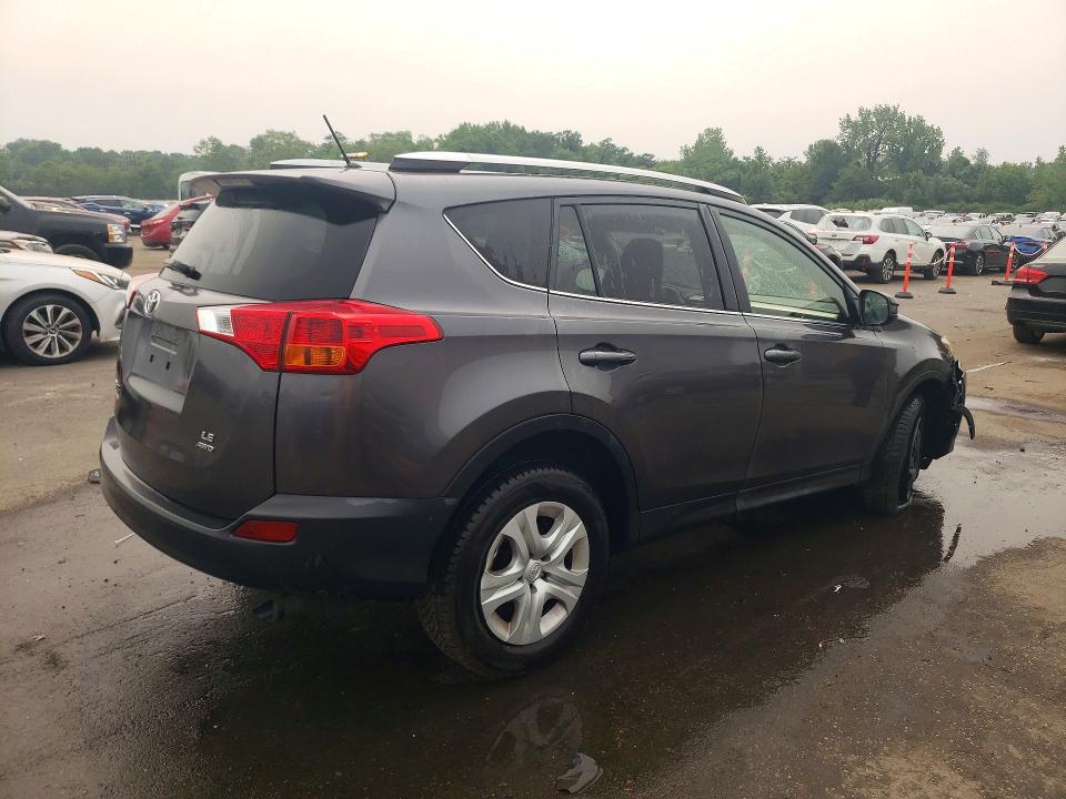 2015 Toyota Rav 4 VIN JTMBFREV9FJ023117 COPART salvage auction — FRONT END, Ct - Cert Of Title-Salvage, sold $3,100 on 2026-07-31 (photo 3)