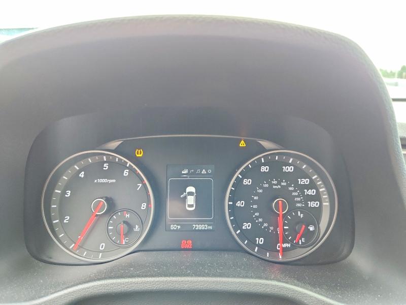 2018 Hyundai Elantra VIN KMHD04LB9JU522251 COPART salvage auction — FRONT END, AK - CERTIFICATE OF VEHICLE TITLE, sold $25 on 2026-07-28 (photo 9)