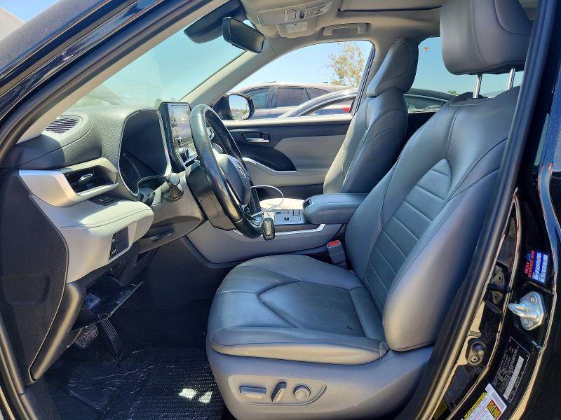 2021 Toyota Highlander hybrid VIN 5TDHBRCH8MS533574 COPART salvage auction — REAR END, Ca - Salvage Certificate, sold $8,800 on 2026-07-28 (photo 7)