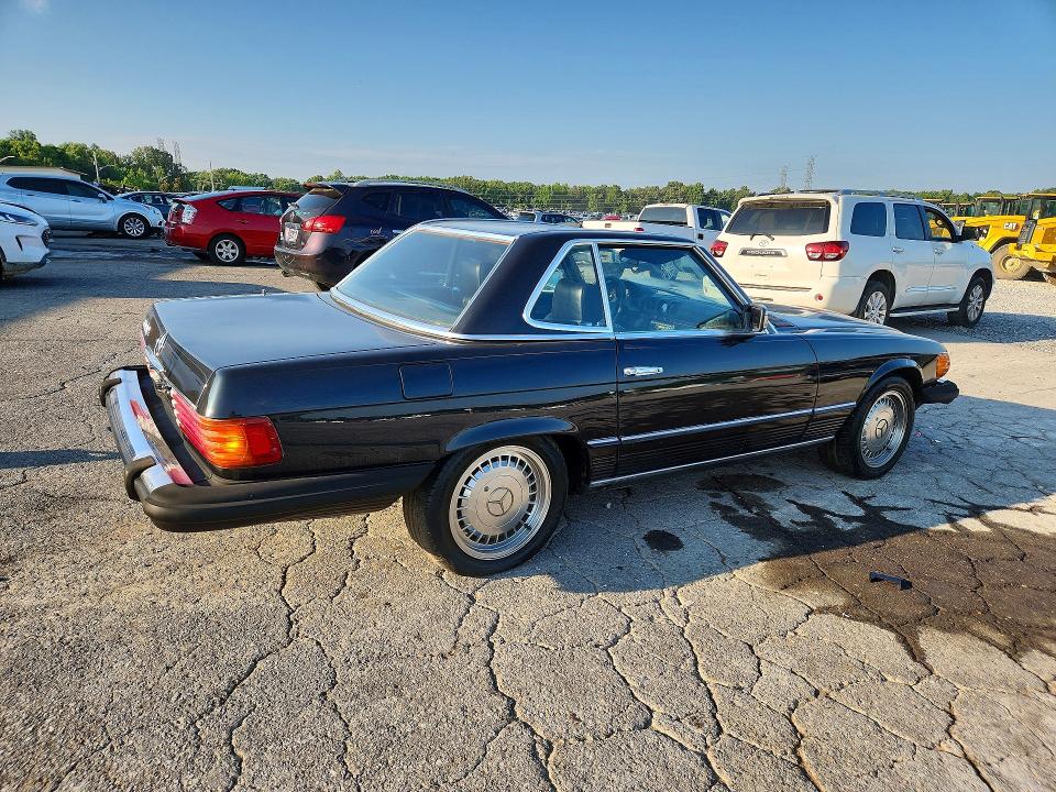 1985 Mercedes-benz 380 VIN WDBBA45C1FA025457 COPART salvage auction — NORMAL WEAR, MI - CERTIFICATE OF TITLE (P), sold $850 on 2026-07-28 (photo 3)