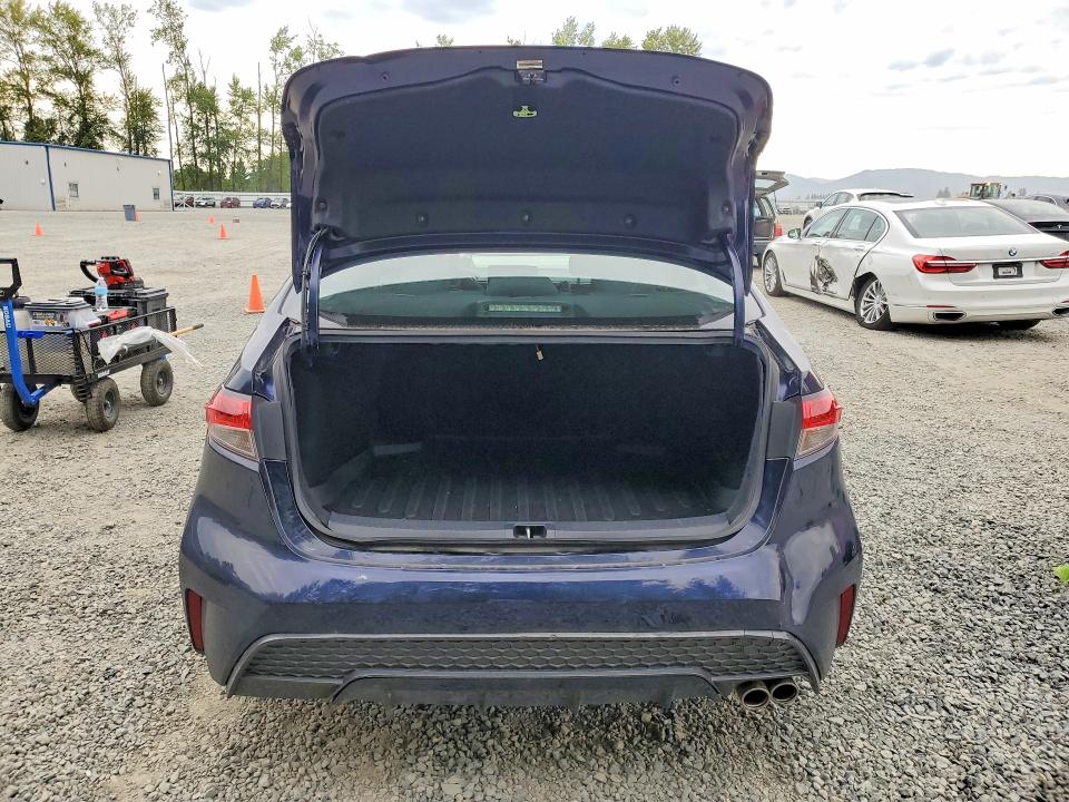 2020 Toyota Corolla VIN JTDM4RCE1LJ013825 COPART salvage auction — REAR END, Wa - Bill Of Sale, sold $950 on 2026-07-27 (photo 6)
