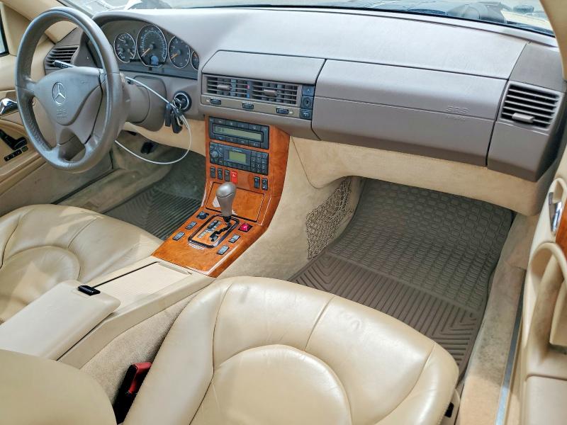 1999 Mercedes-benz Sl-class VIN WDBFA68F4XF183072 COPART salvage auction — MINOR DENT/SCRATCHES, NY - CERTIFICATE OF TITLE, sold $3,350 on 2026-07-15 (photo 8)