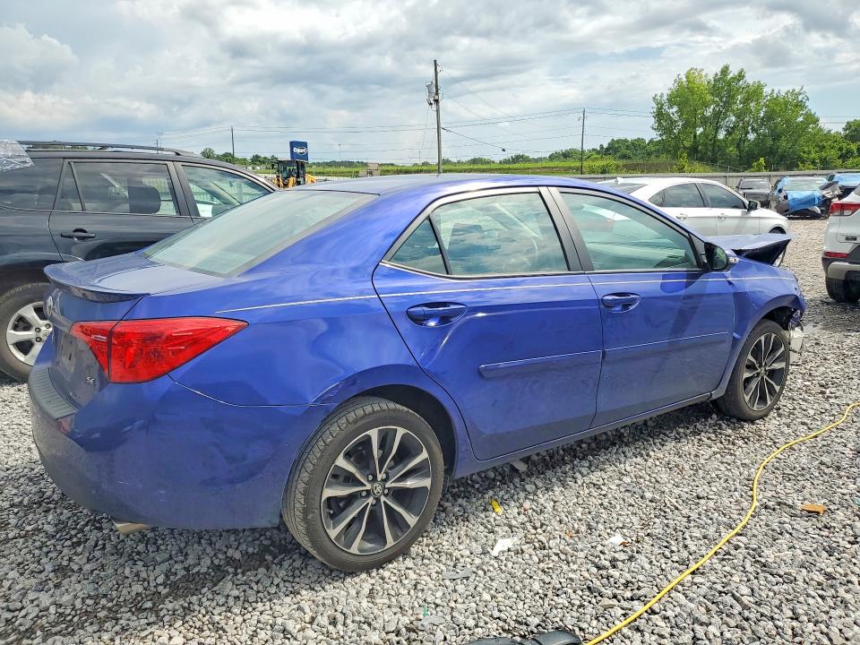 2018 Toyota Corolla VIN 5YFBURHEXJP793025 COPART salvage auction — FRONT END, AL - CERT OF TITLE-SALVAGE TITLE, sold $250 on 2026-07-28 (photo 3)