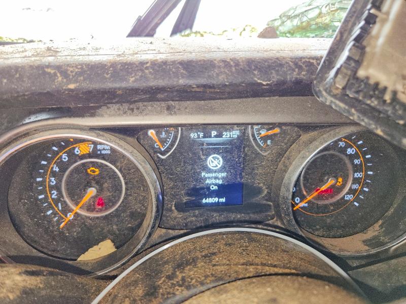 2018 Jeep Wrangler / VIN 1C4HJXDN6JW142415 COPART salvage auction — FRONT END, AZ - CERTIFICATE OF TITLE, sold $7,400 on 2026-07-29 (photo 9)