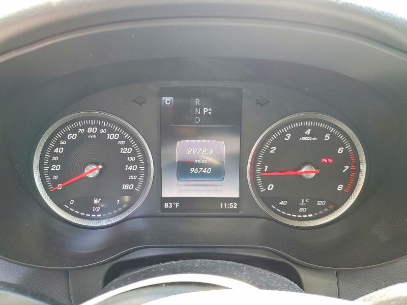 2016 Mercedes-benz Glc VIN WDC0G4KB1GF067662 COPART salvage auction — REAR END, Co - Public - Salvage Title, sold $1,450 on 2026-07-28 (photo 9)
