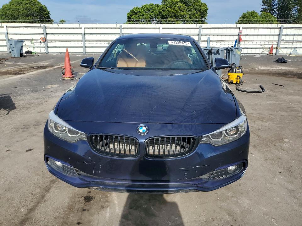 2018 BMW 4er VIN WBA4Z1C56JEC72576 COPART salvage auction — WATER/FLOOD, Fl - Cert Of Title-Slvg Rebld Flood, sold $1,800 on 2026-08-19 (photo 5)