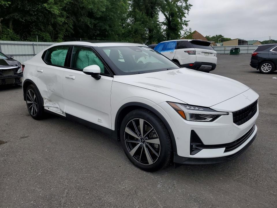 2022 Polestar 2 VIN LPSED3KA0NL057427 COPART salvage auction — SIDE, Nj - Cert Of Title-Salvage, sold $11,100 on 2026-09-08 (photo 4)