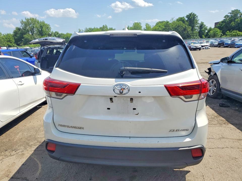 2019 Toyota Highlander VIN 5TDJZRFH7KS627452 COPART salvage auction — SIDE, Ct - Cert Of Title-Salvage, sold $8,800 on 2026-07-31 (photo 6)