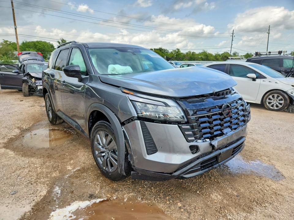 2026 Nissan Pathfinder VIN 5N1DR3BS3TC258597 COPART salvage auction — FRONT END, Tx - Certificate Of Title, sold $100 on 2026-07-29 (photo 4)