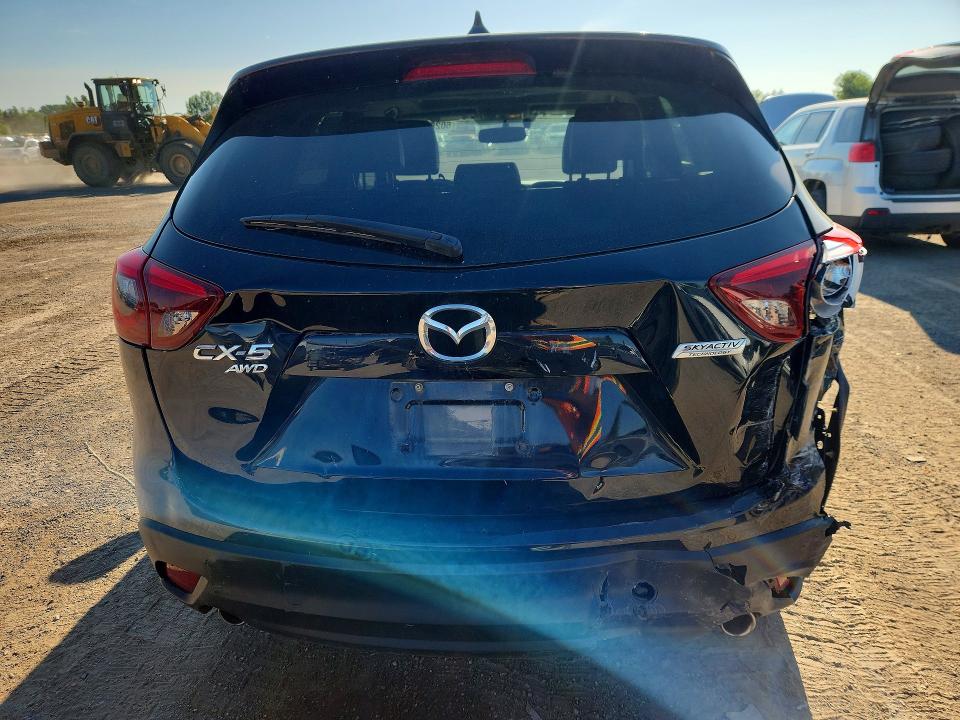 2016 Mazda Cx-5 VIN JM3KE4DY0G0796803 COPART salvage auction — REAR END, On - Permit Salvage, sold $2,600 on 2026-07-30 (photo 6)