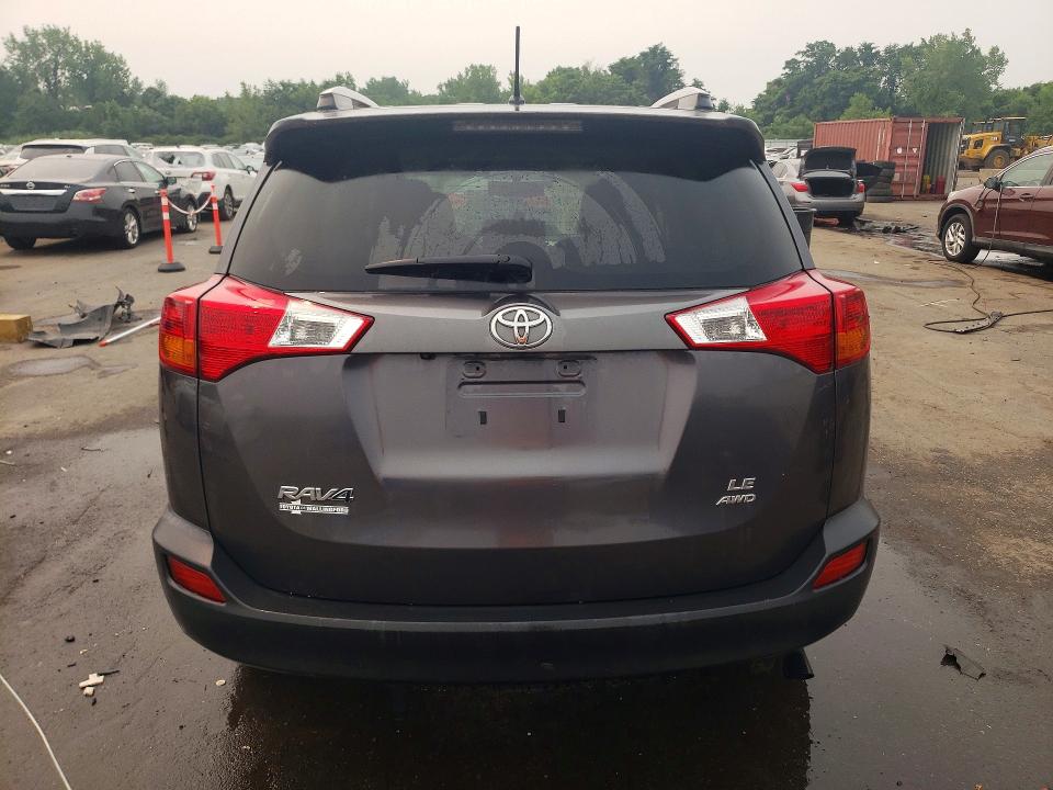 2015 Toyota Rav 4 VIN JTMBFREV9FJ023117 COPART salvage auction — FRONT END, Ct - Cert Of Title-Salvage, sold $3,100 on 2026-07-31 (photo 6)