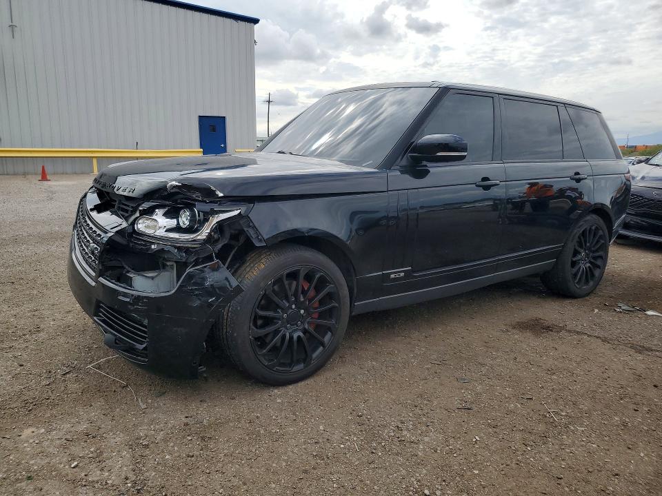 2016 Land rover RANGE ROVER VIN SALGS3EFXGA269689 COPART salvage auction — FRONT END, Az - Cert Of Title - Salvage, sold $4,450 on 2026-07-31 (photo 1)