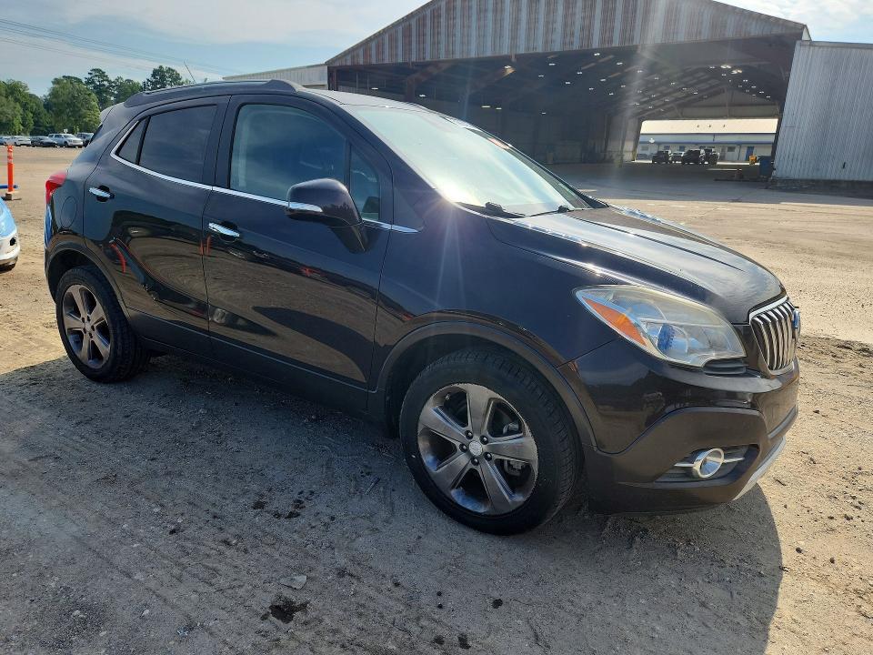 2014 Buick Encore VIN KL4CJBSB5EB521385 COPART salvage auction — WATER/FLOOD, La - Cert Of Title-Salvage, sold $1,600 on 2026-09-11 (photo 4)