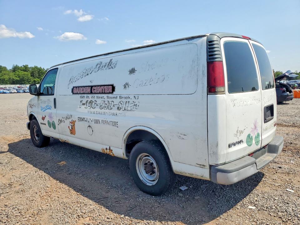 2001 Gmc Savana 3500 VIN 1GTHG39R911181550 COPART salvage auction — MINOR DENT/SCRATCHES, Nj - Certificate Of Title, sold $350 on 2026-08-03 (photo 2)