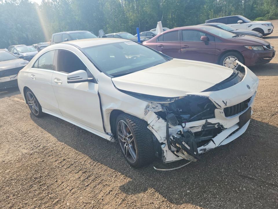2018 Mercedes-benz Cla-klasse VIN WDDSJ4GB9JN663095 COPART salvage auction — FRONT END, On - Permit Salvage, sold $3,000 on 2026-08-18 (photo 4)
