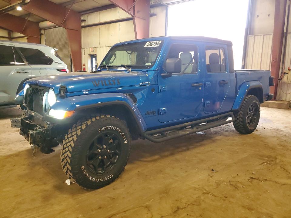 2021 Jeep Gladiator VIN 1C6HJTAG3ML546543 — COPART salvage auction photo