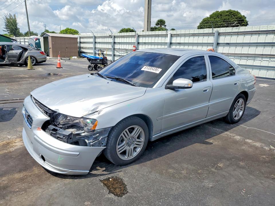 2007 Volvo S60 VIN YV1RS592372600619 COPART salvage auction — FRONT END, Fl - Cert Of Title Slvg Rebuildable, sold $325 on 2026-08-05 (photo 1)