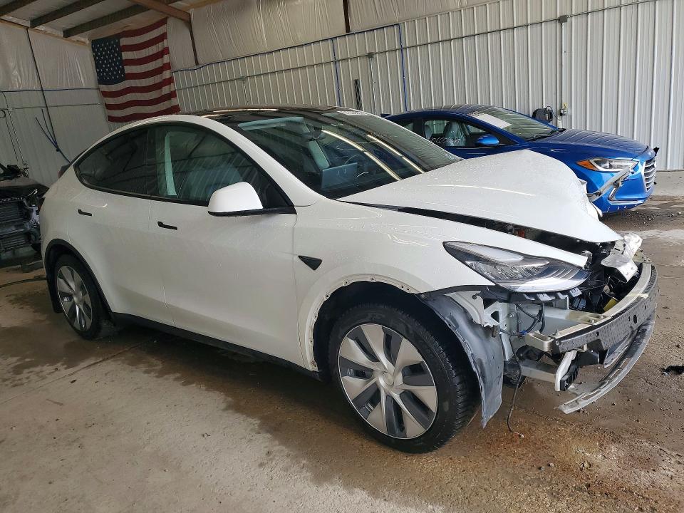 2021 Tesla Model y VIN 5YJYGDEE4MF078217 COPART salvage auction — FRONT END, PA - CERTIFICATE OF SALVAGE, sold $500 on 2026-07-29 (photo 4)