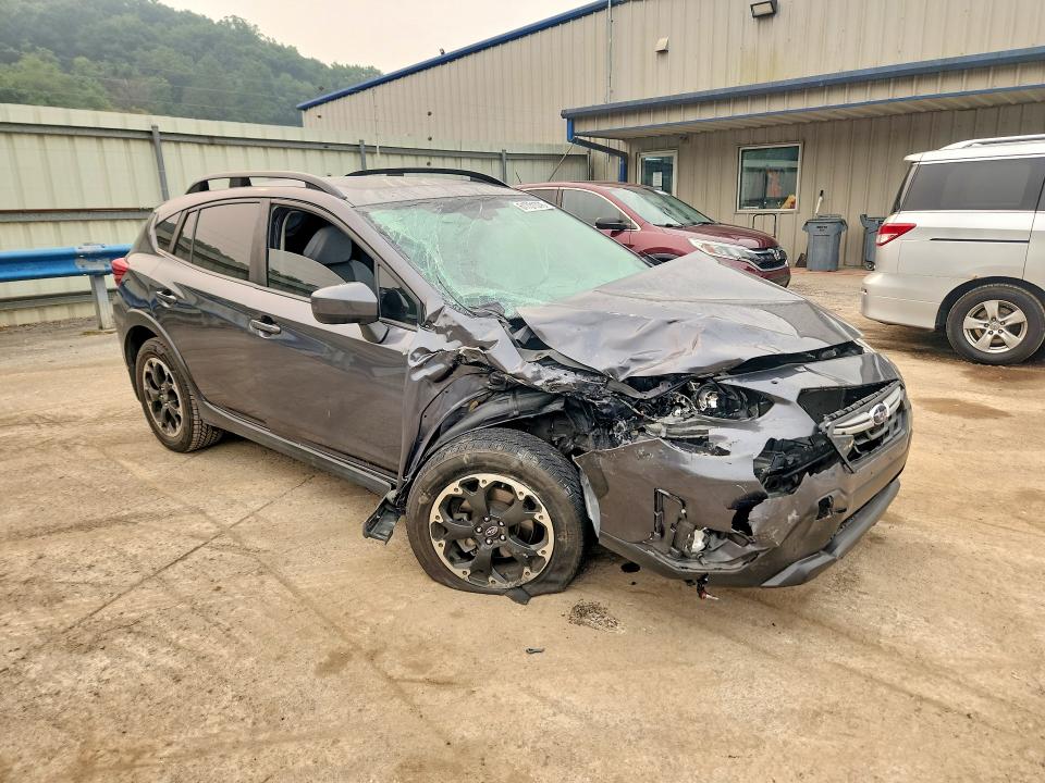 2021 Subaru Xv VIN JF2GTAEC2MH232459 COPART salvage auction — ROLLOVER, Pa - Certificate Of Salvage, sold $1,850 on 2026-08-27 (photo 4)