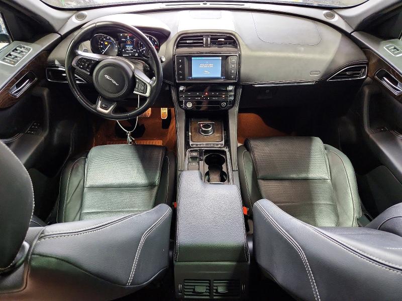 2018 Jaguar F-pace VIN SADCM2FVXJA293406 COPART salvage auction — REAR END, Pa - Certificate Of Salvage, sold $8,400 on 2026-08-03 (photo 8)
