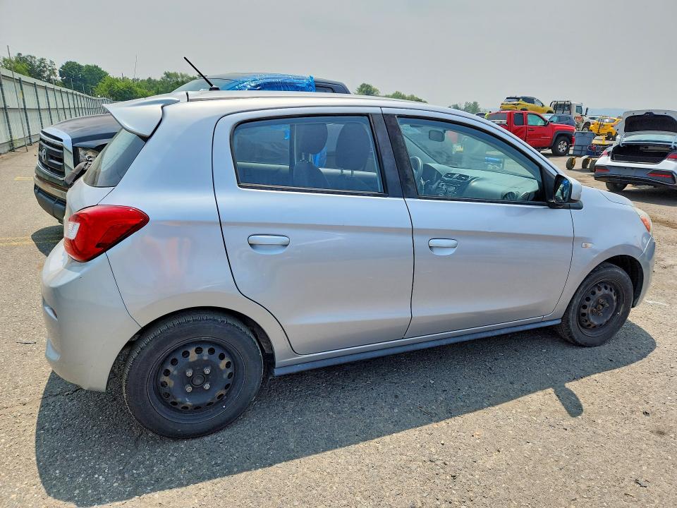 2017 Mitsubishi Mirage VIN ML32A3HJ4HH014889 COPART salvage auction — NORMAL WEAR, Oh - Certificate Of Title, sold $900 on 2026-07-31 (photo 3)