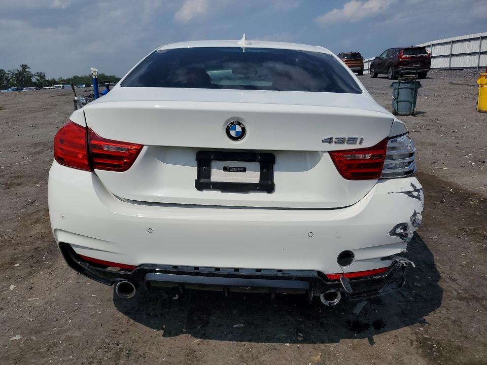 2014 BMW VIN WBA3R1C54EF774236 COPART salvage auction — FRONT END, Va - Cert Of Title - Salvage, sold $200 on 2026-07-29 (photo 6)