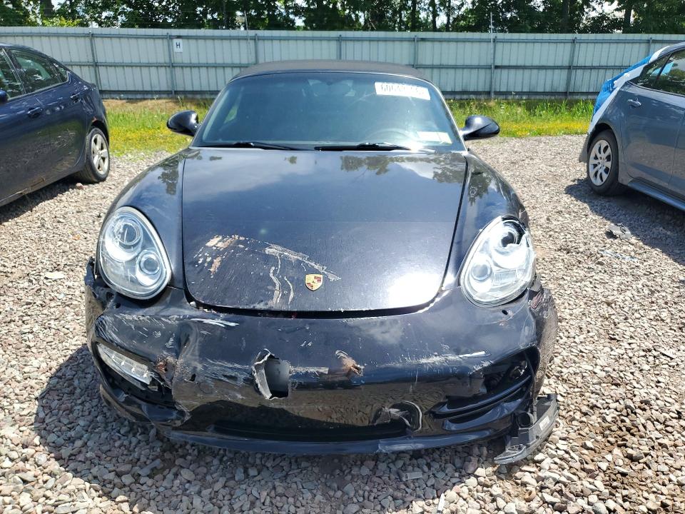 2009 Porsche Boxster VIN WP0CA298X9S710149 COPART salvage auction — FRONT END, Ny - Mv-907A Salvage Certificate, sold $4,550 on 2026-07-15 (photo 5)
