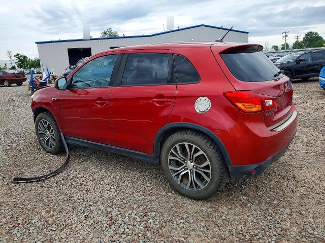 2016 Mitsubishi Outlander VIN JA4AR3AW9GZ041399 COPART salvage auction — FRONT END, Ny - Mv-907A Salvage Certificate, sold $2,150 on 2026-07-15 (photo 2)