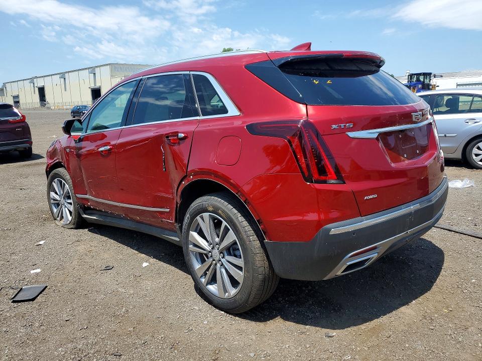 2025 Cadillac Xt5 VIN 1GYKNDR43SZ146862 COPART salvage auction — FRONT END, CT - CERTIFICATE OF TITLE, sold $25,250 on 2026-07-14 (photo 2)