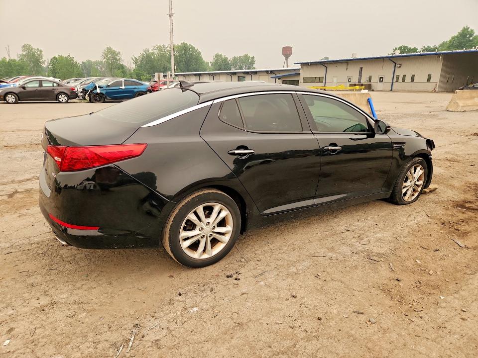 2012 Kia Optima VIN 5XXGN4A71CG006279 COPART salvage auction — FRONT END, Ny - Mv-907A Salvage Certificate, sold $325 on 2026-07-28 (photo 3)