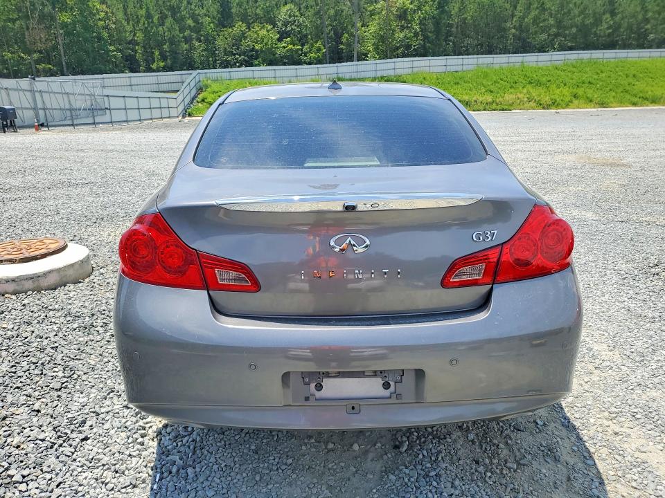 2013 Infiniti VIN JN1CV6AP8DM710360 COPART salvage auction — FRONT END, Nc - Salvage Certificate Of Title, sold $625 on 2026-07-30 (photo 6)