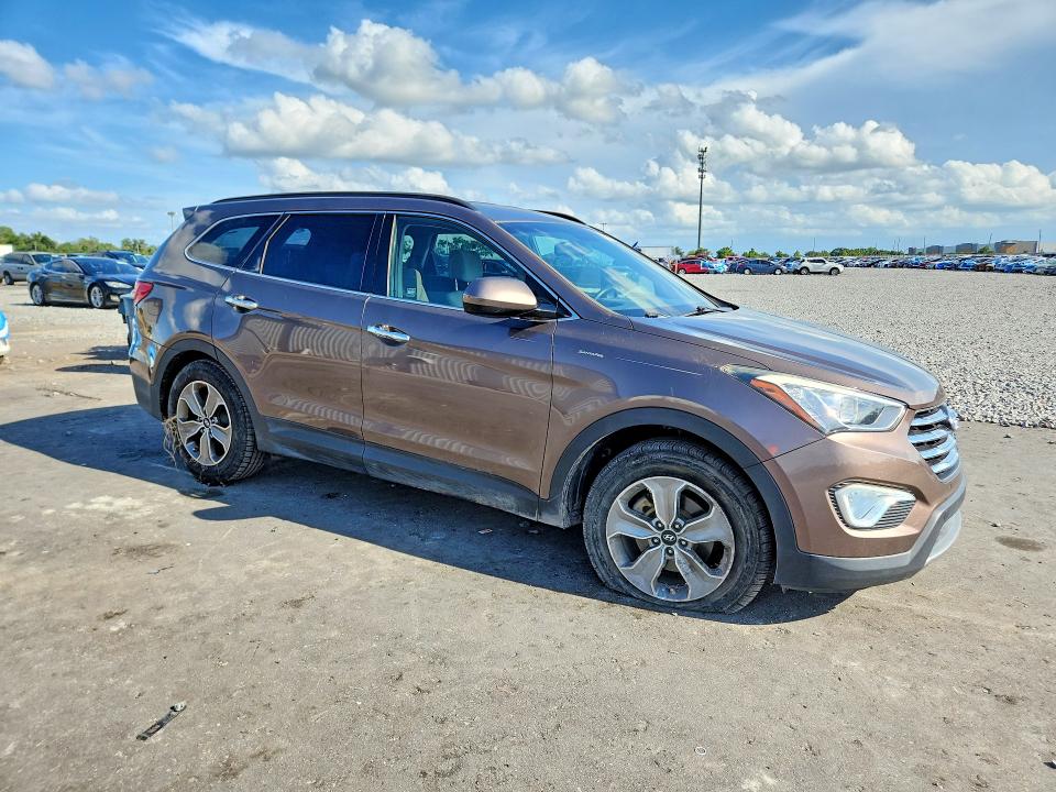 2014 Hyundai VIN KM8SM4HF5EU046612 COPART salvage auction — SIDE, Fl - Cert Of Title Slvg Rebuildable, sold $2,150 on 2026-07-20 (photo 4)