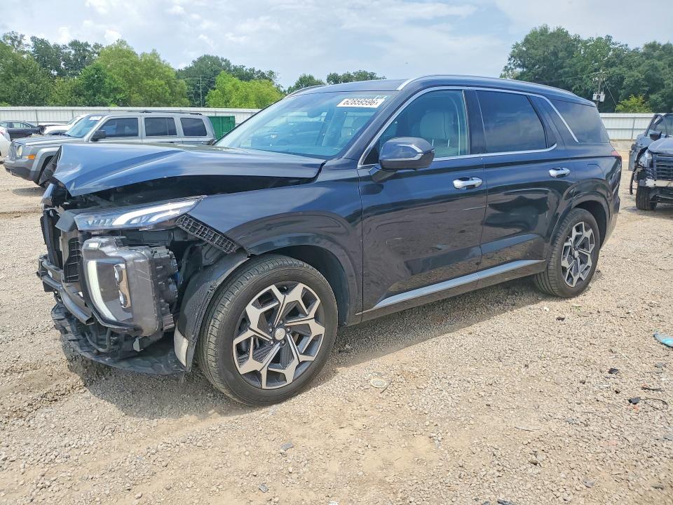 2022 Hyundai Palisade VIN KM8R74HE2NU387043 — COPART salvage auction photo