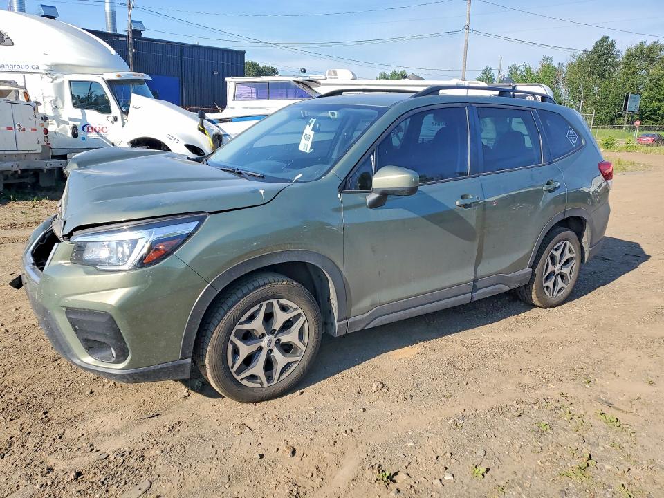 2020 Subaru Forester VIN JF2SKEFC7LH552314 COPART salvage auction — FRONT END, ON - PERMIT SALVAGE, sold $3,650 on 2026-07-28 (photo 1)