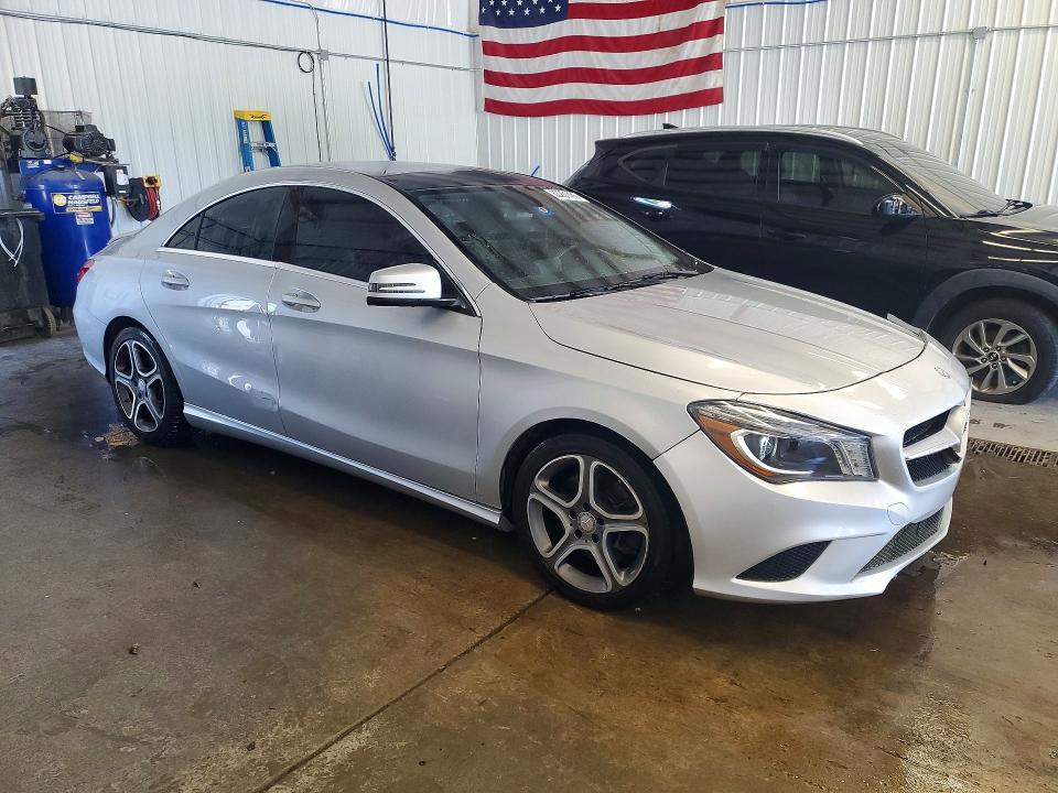 2014 Mercedes-benz Cla-klasse VIN WDDSJ4EB4EN070446 COPART salvage auction — SIDE, MI - CERTIFICATE OF TITLE, sold $3,350 on 2026-08-06 (photo 4)