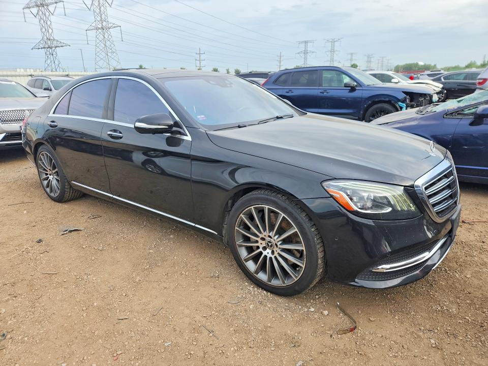 2018 Mercedes-benz S-klasse VIN WDDUG6EB8JA350987 COPART salvage auction — MINOR DENT/SCRATCHES, Il - Certificate Of Title (P), sold $13,900 on 2026-08-06 (photo 4)